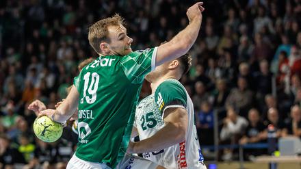 Welthandballer Mathias Gidsel führte seine Füchse zum Sieg gegen Flensburg.