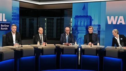 Die „Berliner Runde“ war ein Quotenhit.