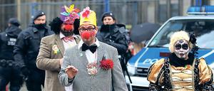Der Straßenkarneval wird unter hohen Sicherheitsvorkehrungen starten. 