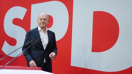 Bundeskanzler Olaf Scholz (SPD) betonte, dass ihm sein Direktmandat viel bedeute.
