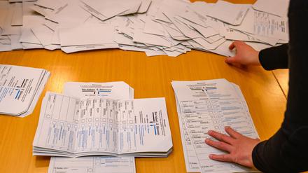 Nach der Bundestagswahl: Die AfD in Brandenburg legt stark zu - die Sozialdemokraten müssen hohe Einbußen hinnehmen. (Archivbild)