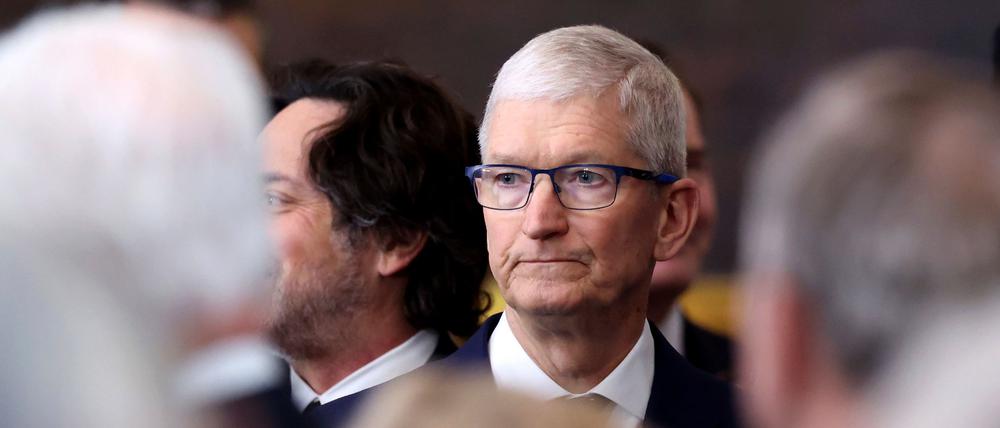 Kündigt nach seinem Treffen mit Trump ein 500 Milliarden Dollar schweres Investitionsprogramm an: Apple-Chef Tim Cook. (Archivbild)