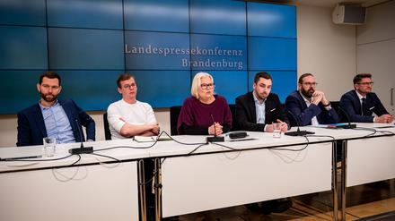 SPD und BSW regieren seit Dezember in Brandenburg. 