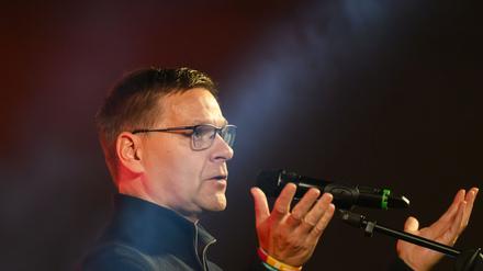 Vor der Rückkehr in den Profifußball: Der BSW-Politiker Oliver Ruhnert.