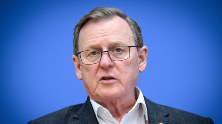 ARCHIV - 20.11.2024, Berlin: Bodo Ramelow (Die Linke), Thüringens Ex-Ministerpräsident und jetziger Bundestagsabgeordnete der Linken (zu dpa: «Ramelow: CDU sollte Mauer zur Linken überdenken») Foto: Bernd von Jutrczenka/dpa +++ dpa-Bildfunk +++