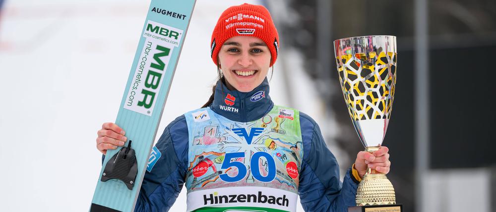 Selina Freitag ist derzeit Deutschlands beste Skispringerin.
