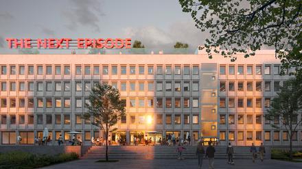 Visualisierung Funkytown und Copyright Trockland Management GmbH.