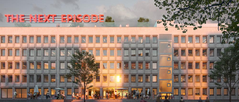 Visualisierung Funkytown und Copyright Trockland Management GmbH.