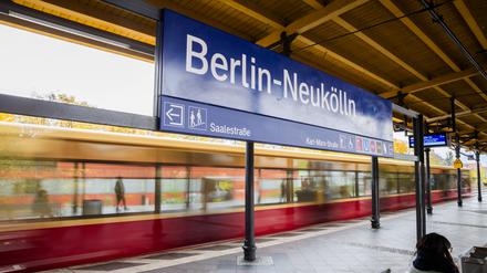 Der S-Bahnhof Berlin-Neukölln