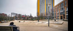 Winter in Marzahn. Hierher zogen in den 1990er und 2000er Jahren viele Menschen aus der ehemaligen Sowjetunion.