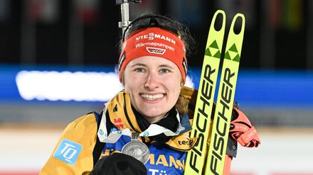 Janina Hettich-Walz ist zum ersten Mal Mutter geworden. 