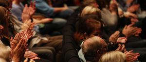 Applaus im Theater Erfurt.