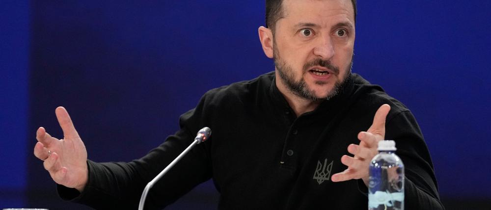 Ukraines Präsident Selenskyj will nach Washingtoner Angaben in die USA reisen (Archivbild).