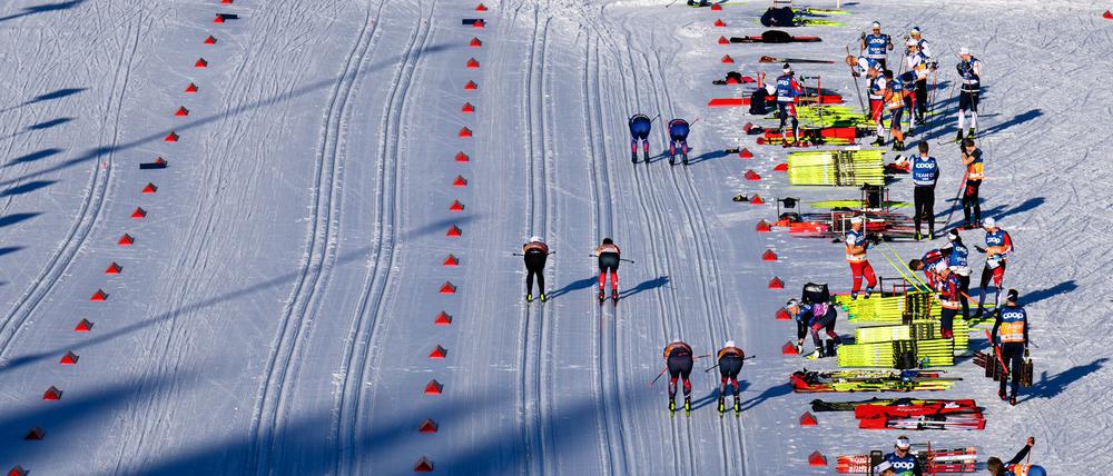 Langlauf ist in Norwegen Volkssport.