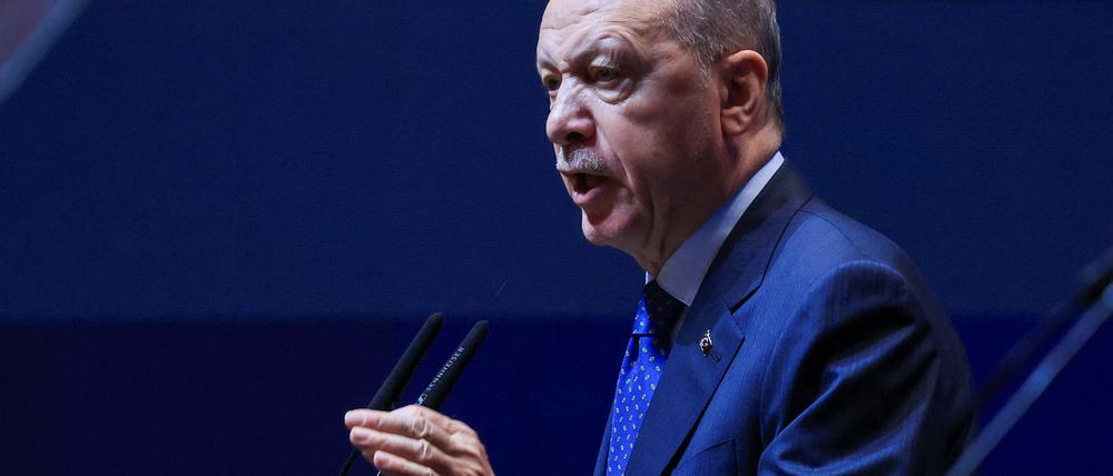 Der türkische Präsident Tayyip Erdogan.