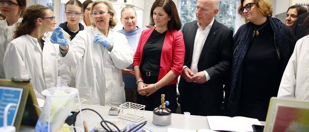 Berlins Bürgermeister Kai Wegner (CDU) besuchte zu Beginn des Jahres den Wissenschafts- und Tech-Campus Berlin-Buch.