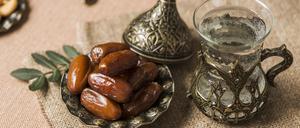 Datteln sind oft Bestandteil von Iftar, der Mahlzeit nach Sonnenuntergang.