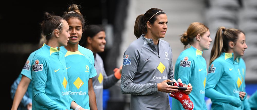 Die australischen Nationalspielerinnen.