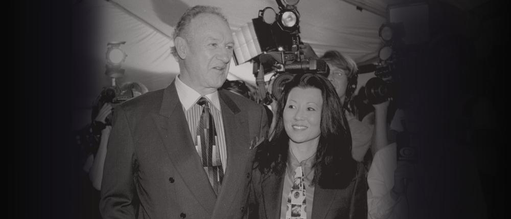 Gene Hackman und seine Frau
