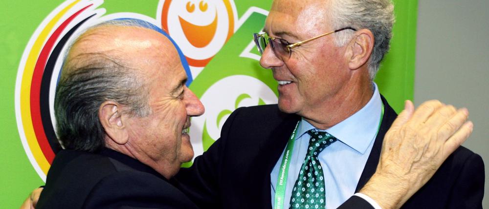 Als Zeuge per Video beim Sommermärchenprozess: Ex-FIFA-Boss Joseph Blatter