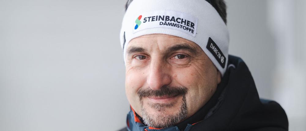 Die deutsche Rodel-Legende Georg Hackl.