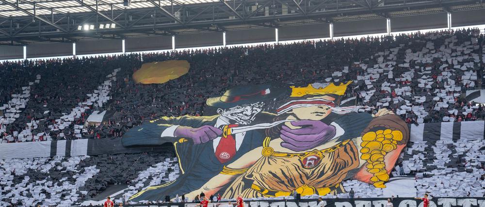 Die umstrittene Choreographie der Kölner Fanszene.