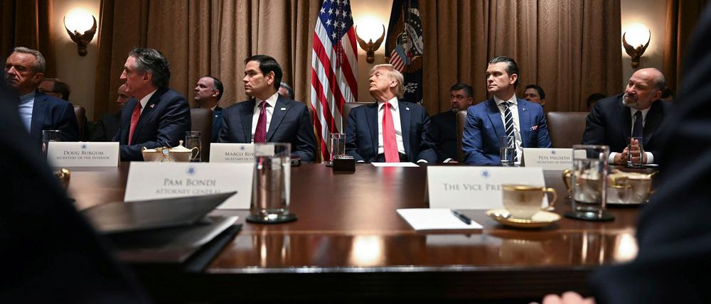 Donald Trump wirft der EU vor, die USA über den Tisch zu ziehen. (Archivbild)