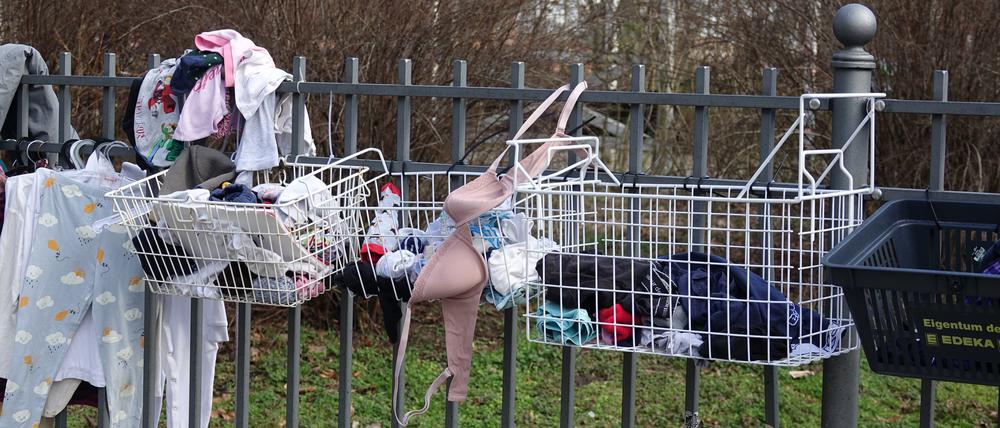 Der Gabenzaun am Forckenbeckplatz