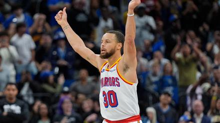 In herausragender Form: Stephen Curry.
