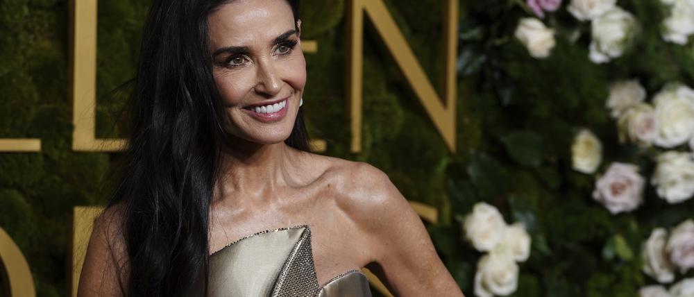 Sie war in Hollywood zu „Popcorn-Kino“ verdammt. Am Sonntag könnte die 62-jährige Demi Moore den größten Erfolg ihrer Karriere feiern. 