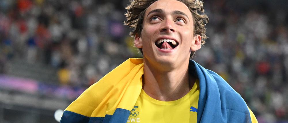 „Mondo“ Duplantis ist unter die Sänger gegangen.