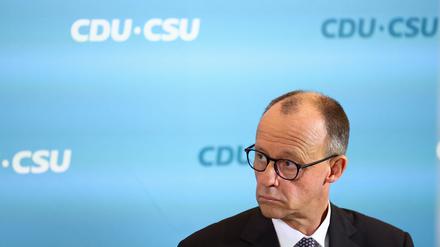 CDU-Chef Friedrich Merz
