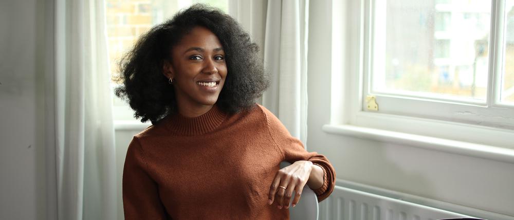 Die britische Schriftstellerin Natasha Brown