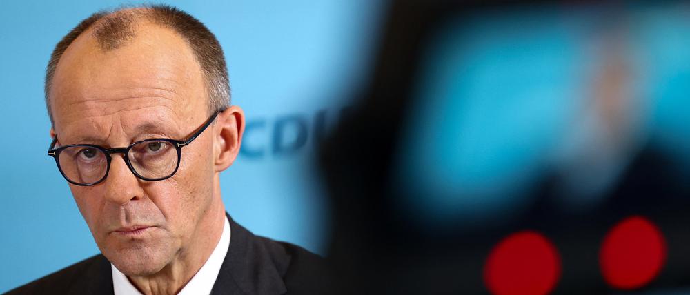 CDU-Chef Friedrich Merz.