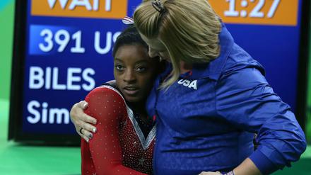 Aimee Boorman arbeitete bereits mit Turn-Superstar Simone Biles zusammen.