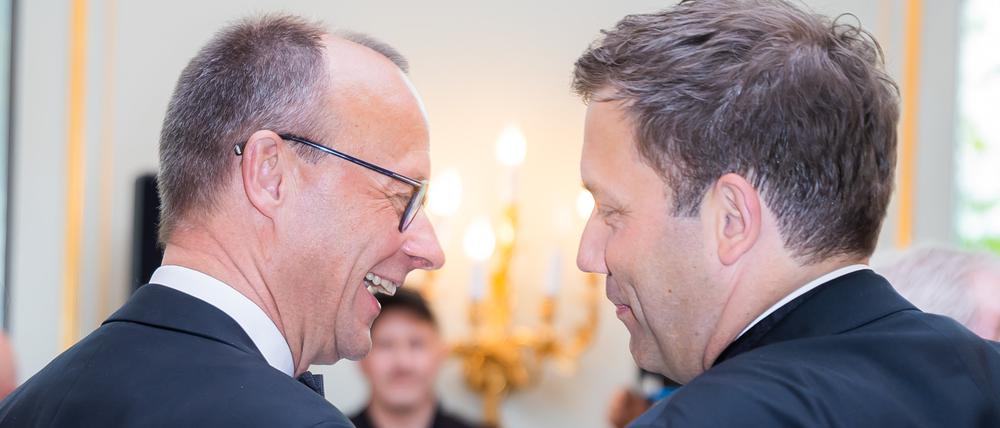 Sie müssen sich einigen: CDU-Chef Friedrich Merz und der SPD-Vorsitzende Lars Klingbeil.