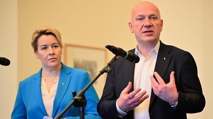 Kai Wegner, Franziska Giffey.