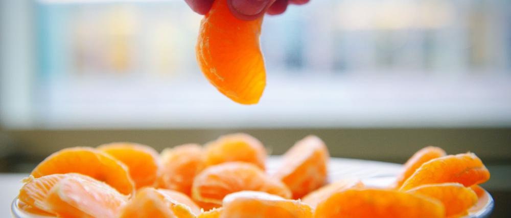 Mandarinen im Glas werden zurückgerufen. (Symbolbild)