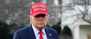 Trump mit Maga-Kappe