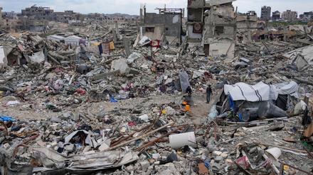 Im Gazastreifen läuft die erste Phase des Waffenruhe-Abkommens aus. (Archivbild)  