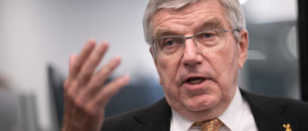 IOC-Präsident Thomas Bach kritisiert die neuen Bundesjugendspiele.