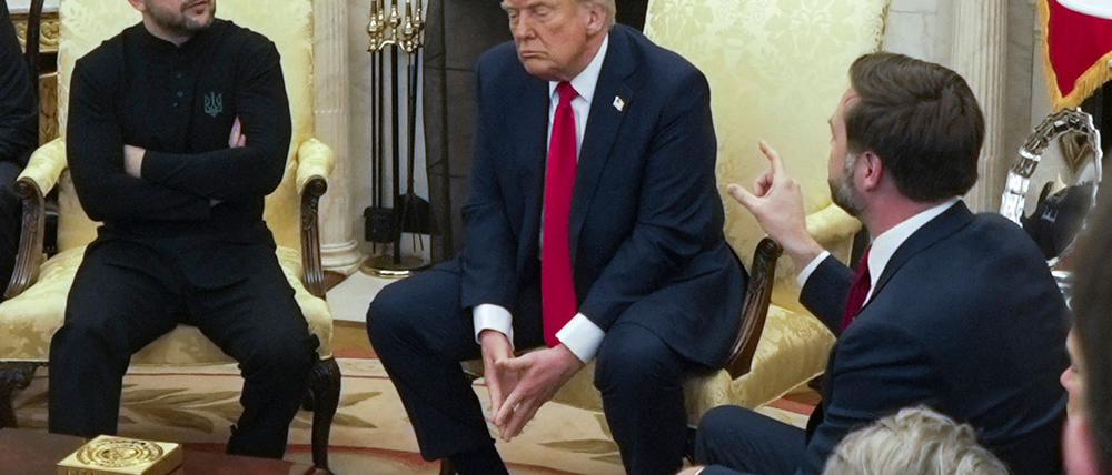 Der ukrainische Präsident Wolodymyr Selenskyj bedankte sich bei seinem Besuch in Washington immer wieder für die bisher von den USA geleistete Hilfe im Kampf gegen den russischen Angriffskrieg.