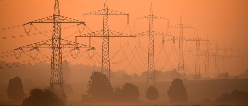 Ein Überangebot auf dem deutschen Strommarkt hat an der Börse 2024 häufiger zu negativen Strompreisen geführt (Archivbild)