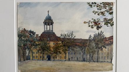 Dieses Gontard-Bild zeigt das Militärwaisenhaus 1925.