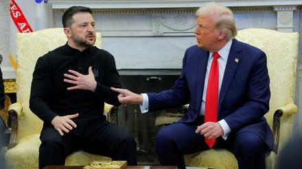 Zwei auf Konfrontationskurs: Donald Trump und Wolodymyr Selenskyj.