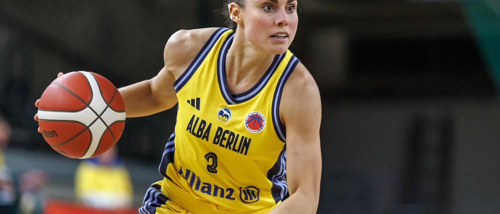 Nationalspielerin Theresa Simon war mit 13 Punkten beste Berliner Werferin