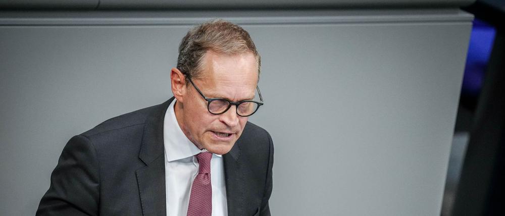 Berlins Ex-Regierungschef Michael Müller hält es für notwendig, das deutsche Verhältnis zu den USA neu zu sortieren. (Archivbild)