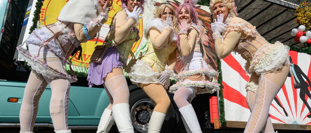 In Cottbus wird jedes Jahr Karneval groß gefeiert.