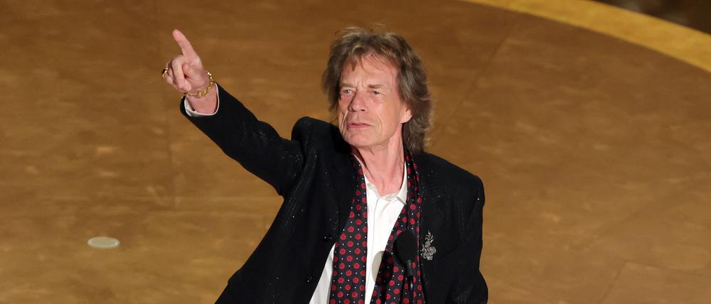 Mick Jagger bei den Oscars.