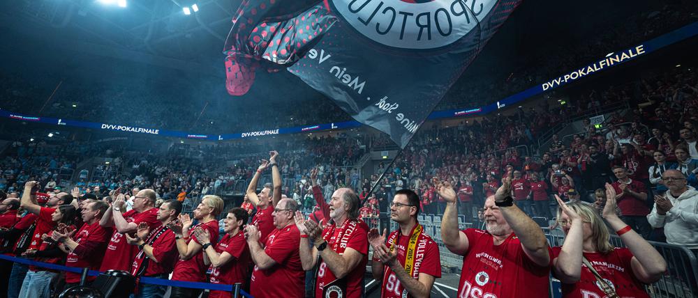 Beeindruckende Kulisse in Mannheim.